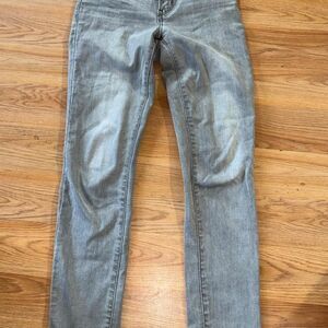 Levi-s Women's Blue and Grey Jeans